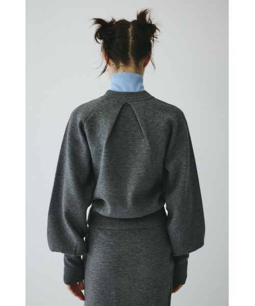 HeRIN.CYE ニット セーター Zip up knit tops ジップアップニット