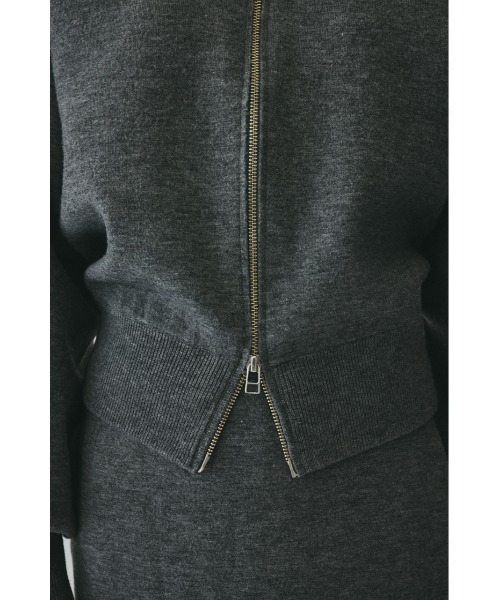 HeRIN.CYE ニット セーター Zip up knit tops ジップアップニット