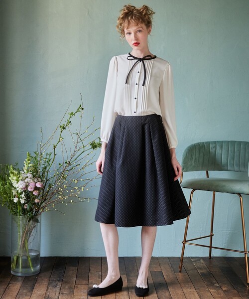 「TOCCA」 長袖ブラウス 4 ブラック レディース_画像2