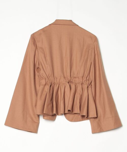 「ability」 テーラードジャケット FREE ライトブラウン レディース_画像2