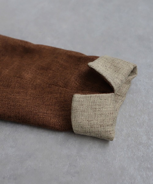 「antiqua」 テーラードジャケット P ブラウン系その他 レディース_画像8