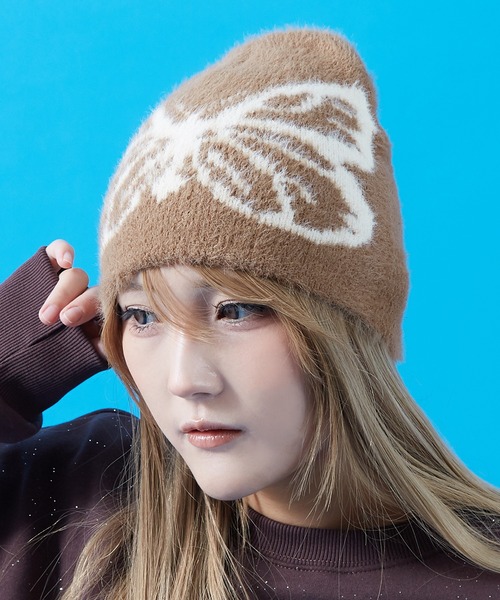 improves（インプローブス） ニット帽 ニットキャップ ファー ビーニー
