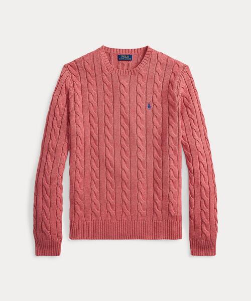 Polo by Ralph Lauren ケーブルニットセーター M ケーブルニット コットン セーター | ラルフ ローレン公式オンラインストア