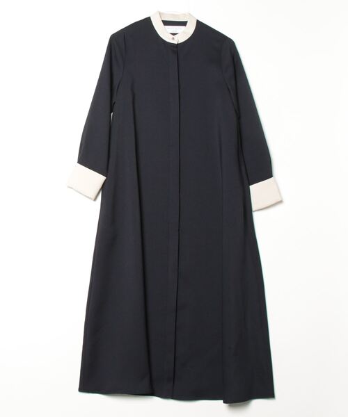 【美品】　SHIPS any ネイビーワンピース SHIPS any 「SHIPS any」 長袖ワンピース ONE SIZE ネイビー