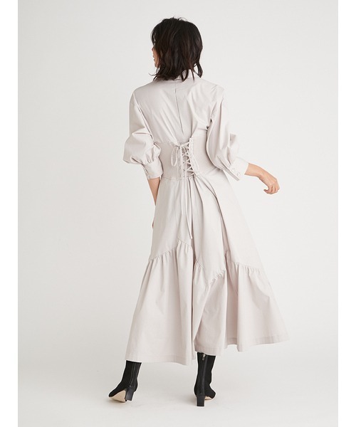 「FRAY I.D」 シャツワンピース 0 ベージュ レディース_画像7