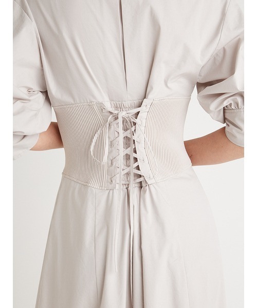 「FRAY I.D」 シャツワンピース 0 ベージュ レディース_画像9