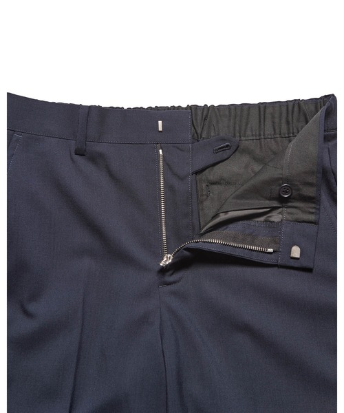SOPHNET.（ソフネット） スラックス WOOL TROPICAL SHIRRING SLIM-FIT