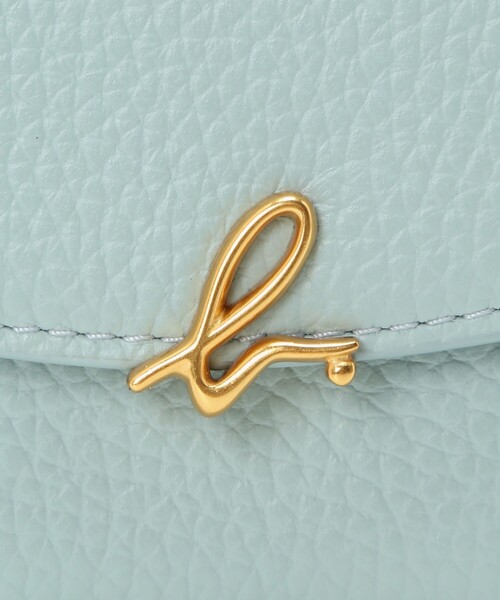 agnes b.（アニエスベー） 財布 レザー 三つ折り ミニ ウォレット ”The