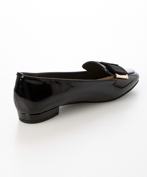 「Fin」 フラットパンプス 24cm ブラック系その他 レディース_画像3