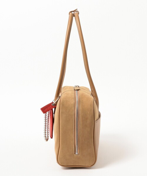 Ray BEAMS（レイ ビームス） ボストンバッグ スエード ボストン バッグ