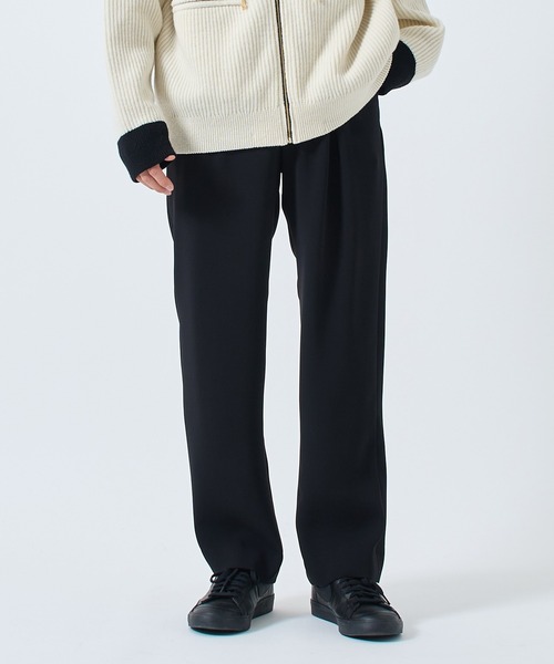 CULLNI（クルニ） スラックス 1 ブラック メンズ : ZOZOTOWN Yahoo!店