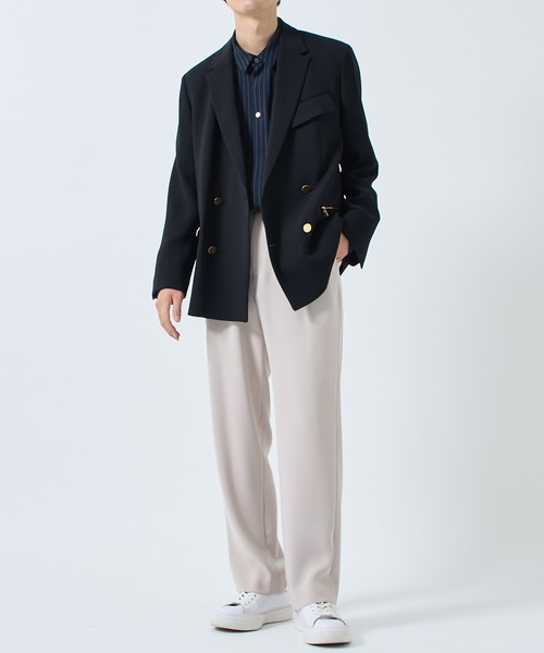 CULLNI（クルニ） スラックス 1 ブラック メンズ : ZOZOTOWN Yahoo!店