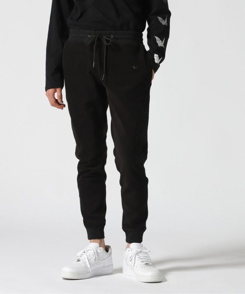 1PIU1UGUALE3 RELAX イージーパンツ X-LARGE ブラック メンズ