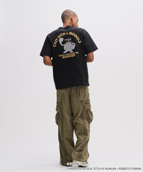 AVIREX（アヴィレックス） tシャツ × FINAL FANTASY VII REMAKE」CREW
