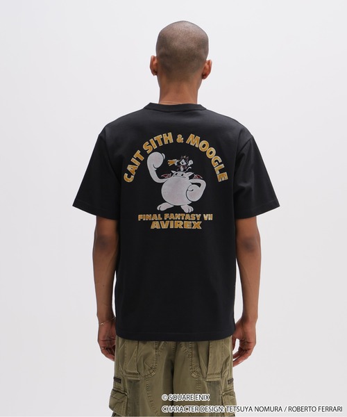AVIREX（アヴィレックス） tシャツ × FINAL FANTASY VII REMAKE」CREW