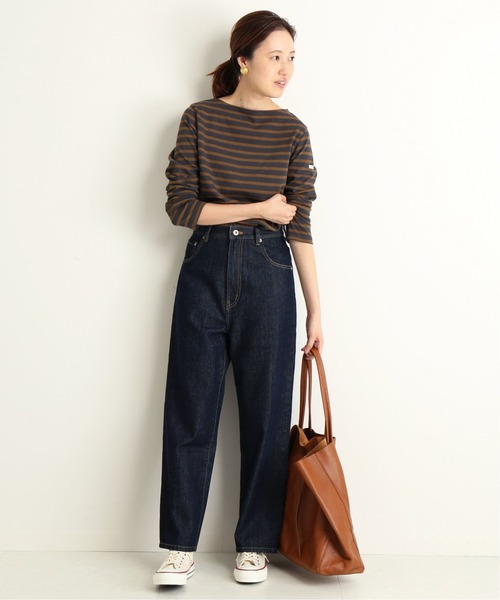 「SLOBE IENA」 デニムパンツ 34 ブルー レディース_画像2