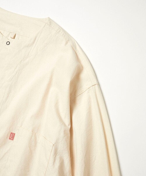 「HINSON」 長袖シャツ LARGE ブルー系その他 メンズ_画像3