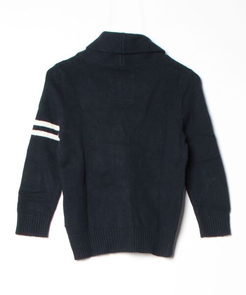 「GILLY HICKS」 ニットカーディガン S ネイビー レディース_画像2