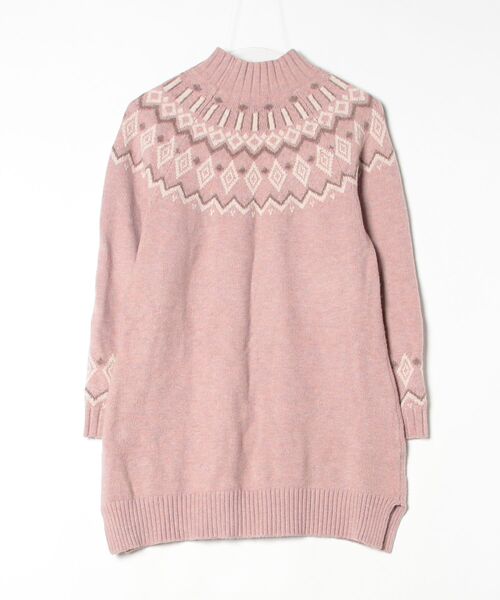 「Tiaclasse」 長袖ニット M ピンク レディース_画像2