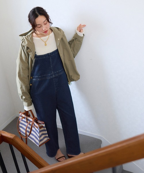 Elura（エルーラ） サロペット オーバーオール 大人カラーデニム