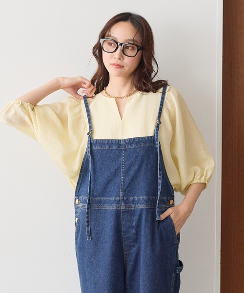 Elura（エルーラ） サロペット オーバーオール 大人カラーデニム