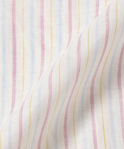 ブラウス シャツ 「別注」INDIVIDUALIZED SHIRTS / オープン カラー シャツ「イージーケア」 レディースの画像