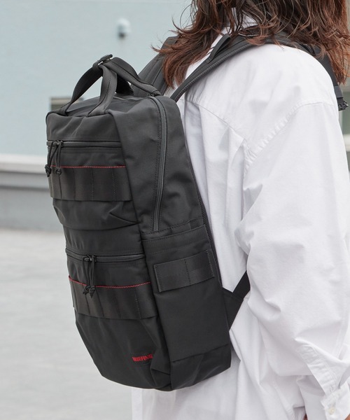 デイバック リュック BRIEFING/ブリーフィング  SQ PACK MW スクエア型 バックパック 14インチPC対応 A4サイズ2026年春夏の画像
