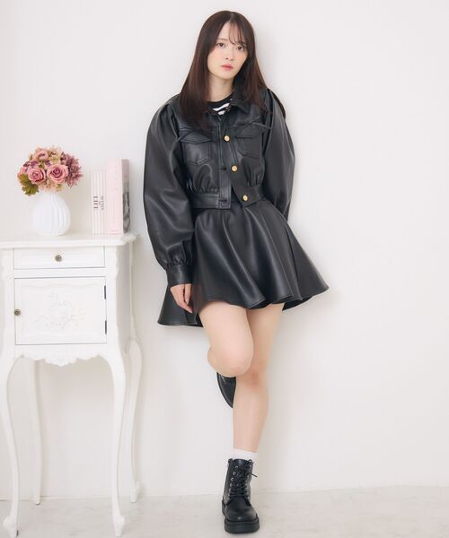 「ems excite」 セットアップ FREE ブラウン レディース_画像5