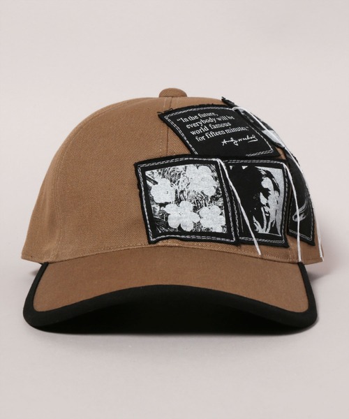 CA4LA（カシラ） キャップ 帽子 AndyWarhol PATCH CAP メンズ