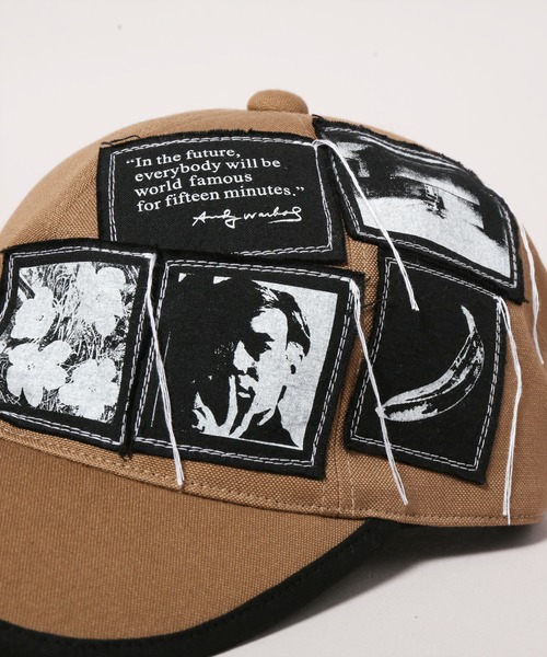 CA4LA（カシラ） キャップ 帽子 AndyWarhol PATCH CAP メンズ
