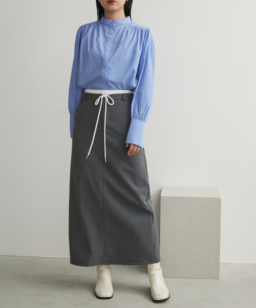 「Aunt Marie's」 長袖ブラウス FREE ホワイト レディース_画像2