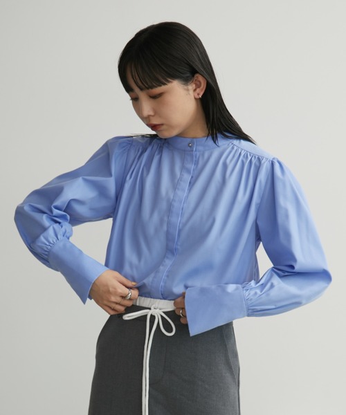 「Aunt Marie's」 長袖ブラウス FREE ホワイト レディース_画像4