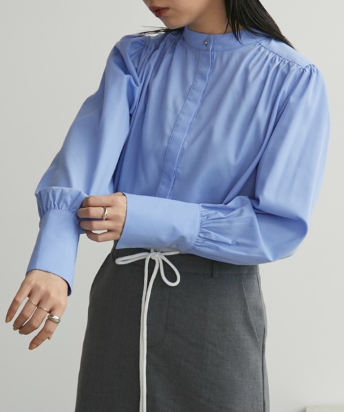 「Aunt Marie's」 長袖ブラウス FREE ホワイト レディース_画像5