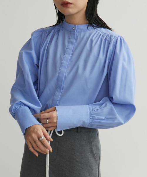 「Aunt Marie's」 長袖ブラウス FREE ホワイト レディース_画像6