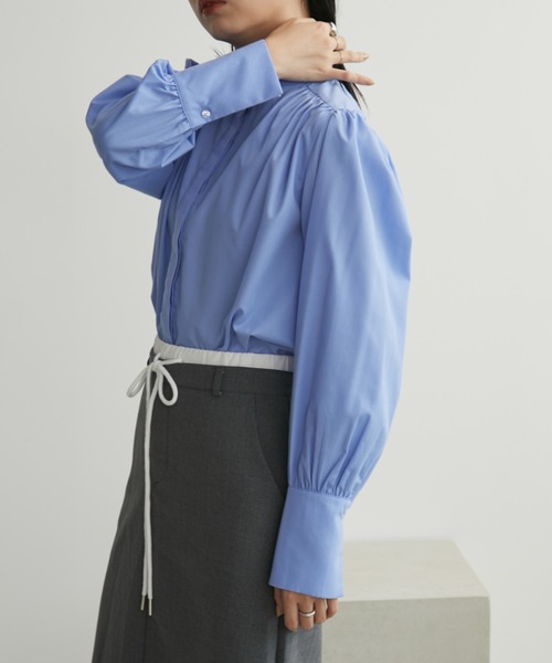 「Aunt Marie's」 長袖ブラウス FREE ホワイト レディース_画像7