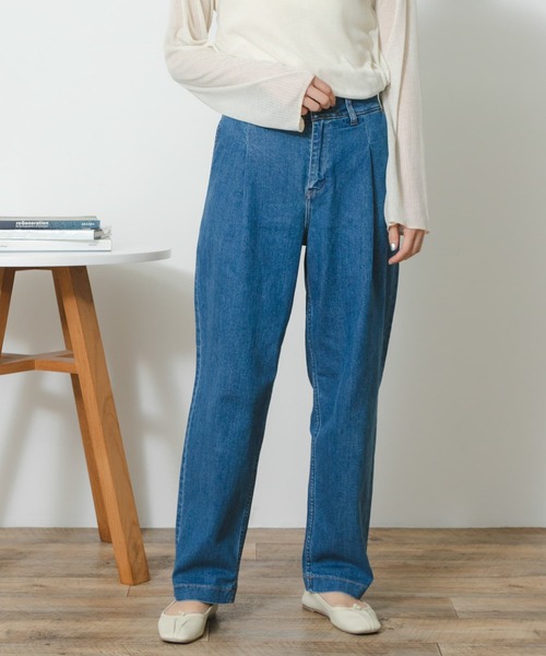 「Healthy denim」 デニムパンツ 23 ネイビー レディース_画像10