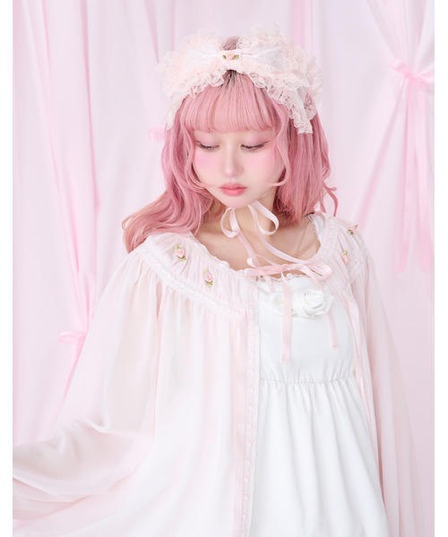 Fiorforte ピンク カチューシャ へドレ風 カチューシャ Yahoo!店 ZOZOTOWN : dress head ribbon rosey ヘアアクセサリー