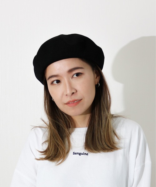 「Per sist ence」 ベレー帽 FREE ブラック レディース_画像4