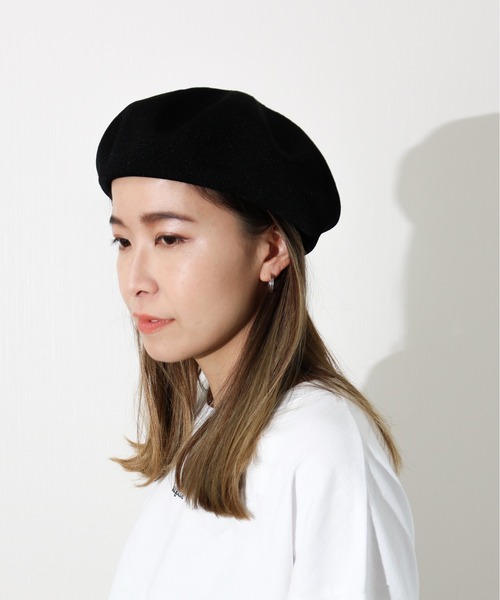「Per sist ence」 ベレー帽 FREE ブラック レディース_画像9