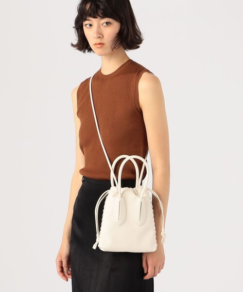 ❤️美品❤️ADD CULUMN レザーショルダーバック・ボディバック 2way ADD CULUMN（アドカラム） 2WAYバッグ FREE ライトブルー レディース