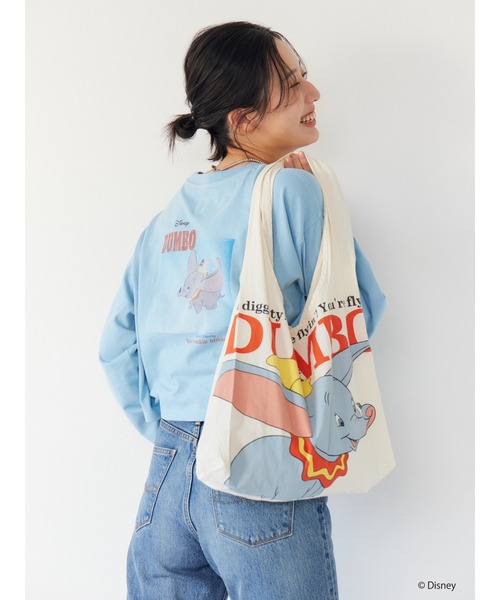 Ungrid♡Tシャツ･羽織り♡ Ungrid（アングリッド） tシャツ ダンボデザインロングスリーブTee