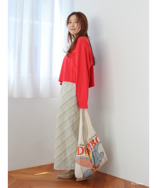 Ungrid♡Tシャツ･羽織り♡ Ungrid（アングリッド） tシャツ ダンボデザインロングスリーブTee