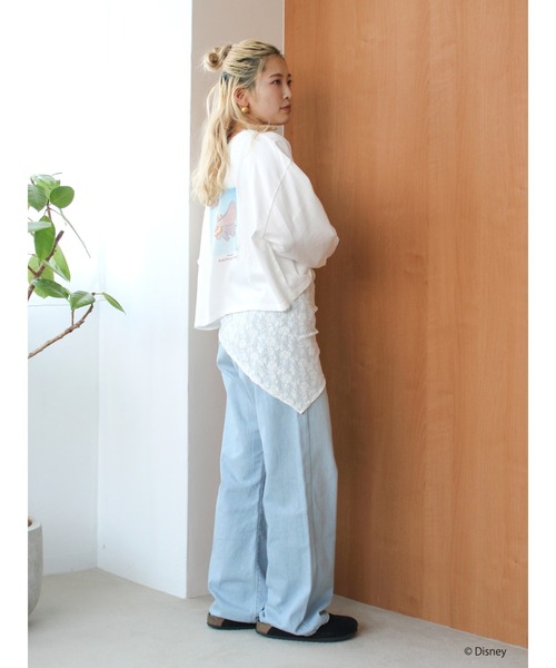 Ungrid♡Tシャツ･羽織り♡ Ungrid（アングリッド） tシャツ ダンボデザインロングスリーブTee