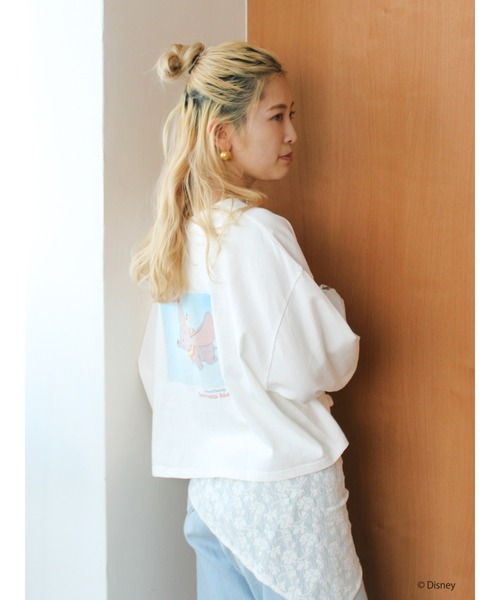 Ungrid♡Tシャツ･羽織り♡ Ungrid（アングリッド） SALE40%OFF トップス LNCロゴショートTee 半袖