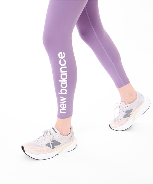 【未使用】Jazzercise レギンス パープル Mサイズ New Balance（ニューバランス） レギンス スパッツ スポーツハイライズ