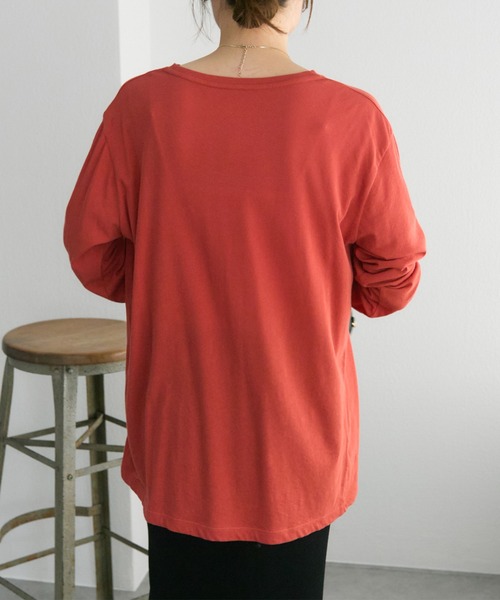 「PUAL CE CIN」 長袖カットソー FREE オフホワイト レディース_画像3