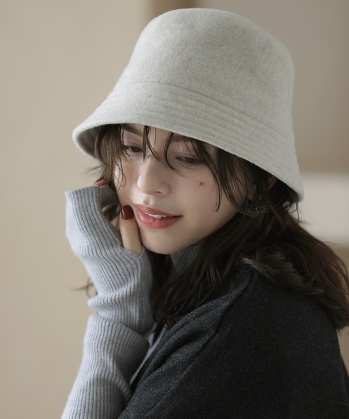 「Little＆More」 ハット FREE モカ レディース_画像7