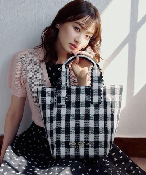 TOCCA（トッカ） トートバッグ WAVES HANDLE TOTE トートバッグ