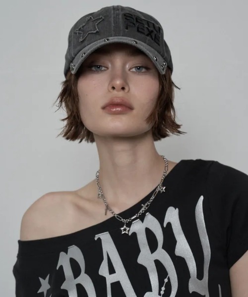 ネックレス SETUPEXEブランド直輸入正規品/スター クロス ネックレス STAR CROSS NECKLACE レディースの画像