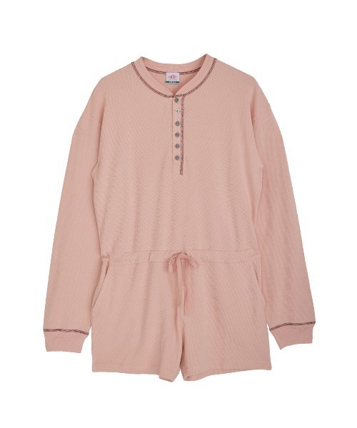ELCHELE（エルチェレ） サロペット オーバーオール FAITH HENLEY NECK 